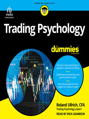 cover image of Trading Psychology For Dummies
